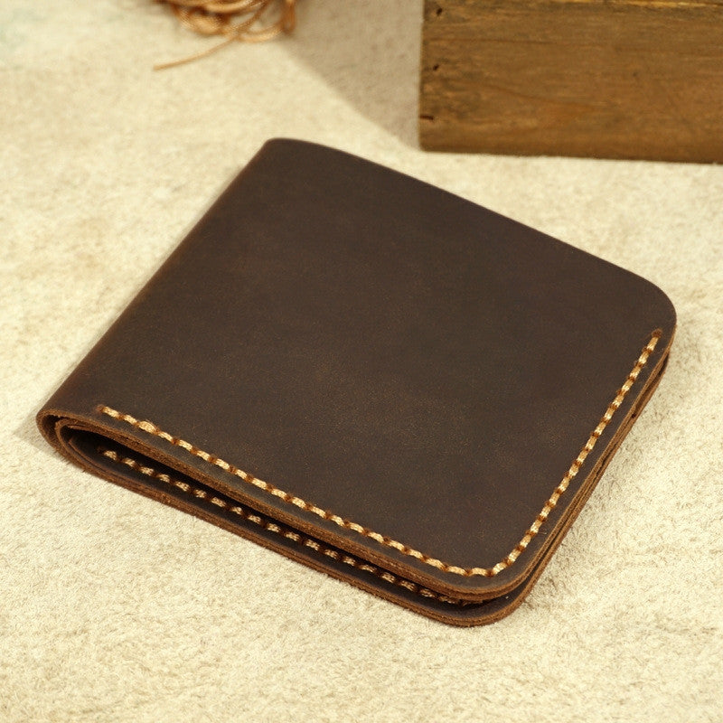Portefeuille En Cuir Véritable vintage
