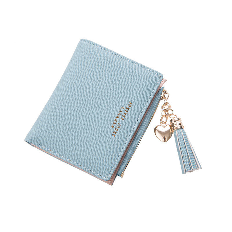 Porte-monnaie à fermeture éclair pour femmes, portefeuille, pochette