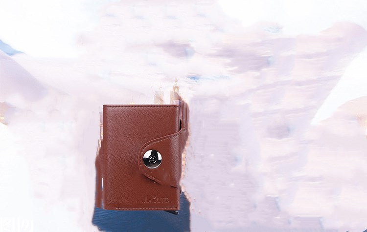 Boîte à cartes RFID avec coque en aluminium métallique