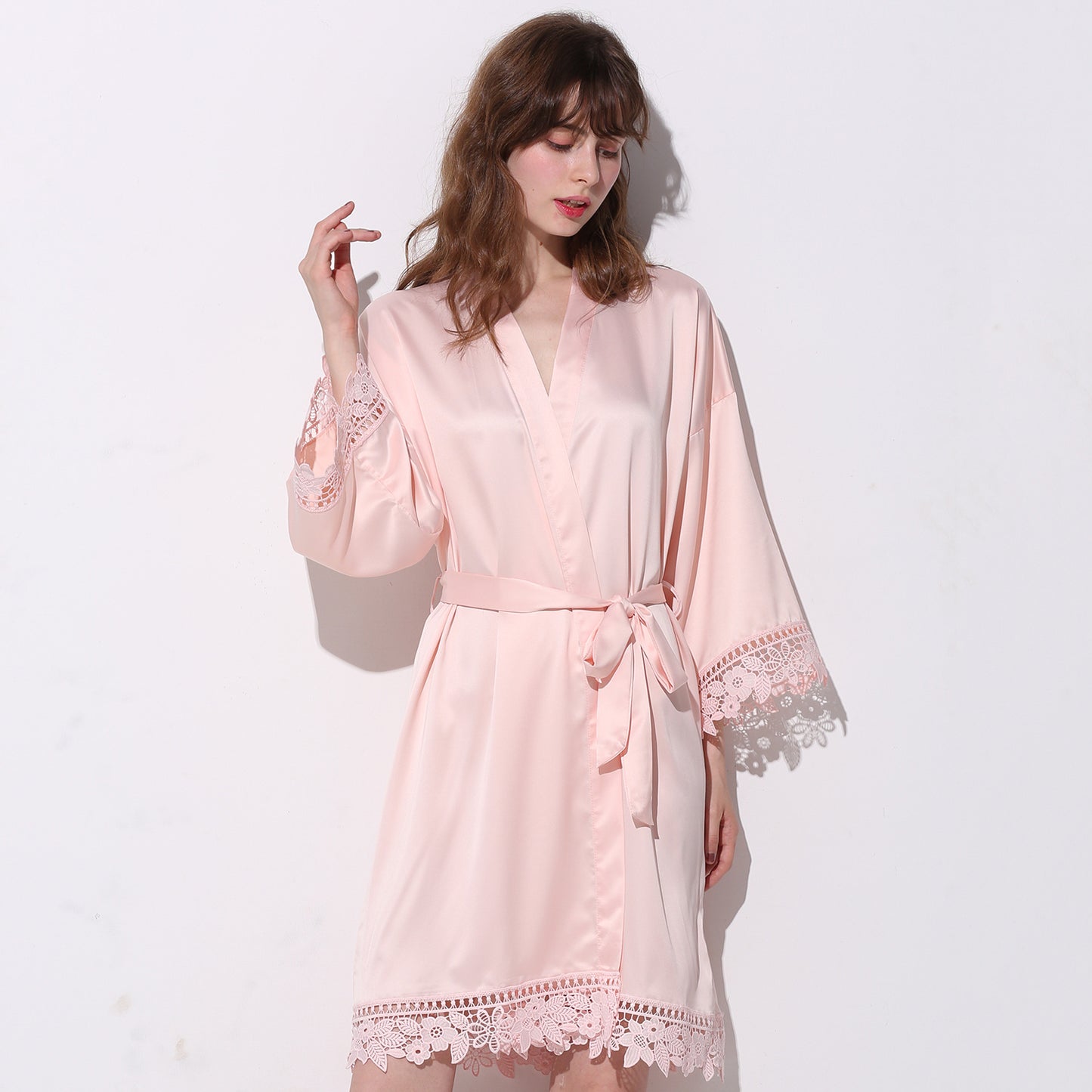 Robe en dentelle pour femme