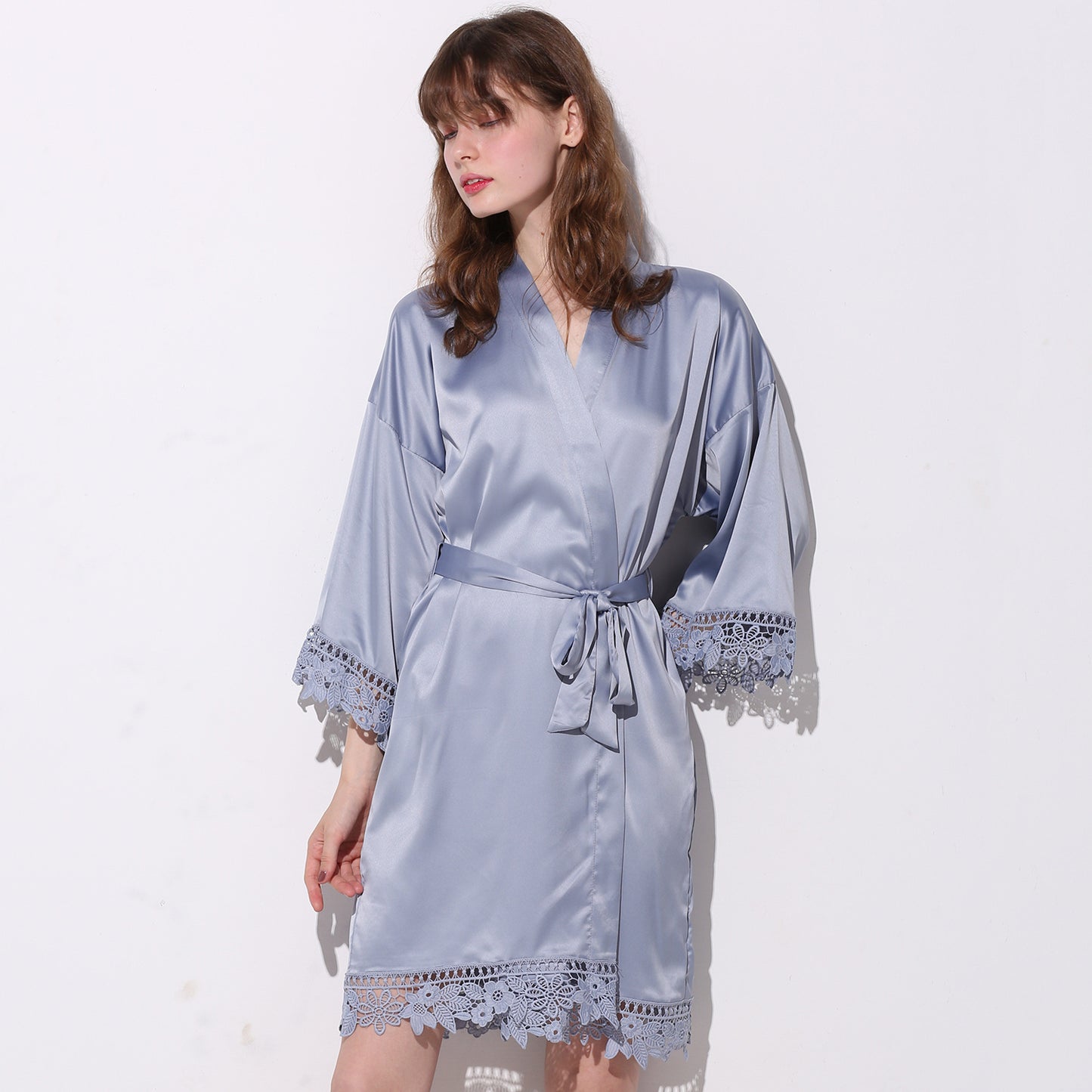 Robe en dentelle pour femme