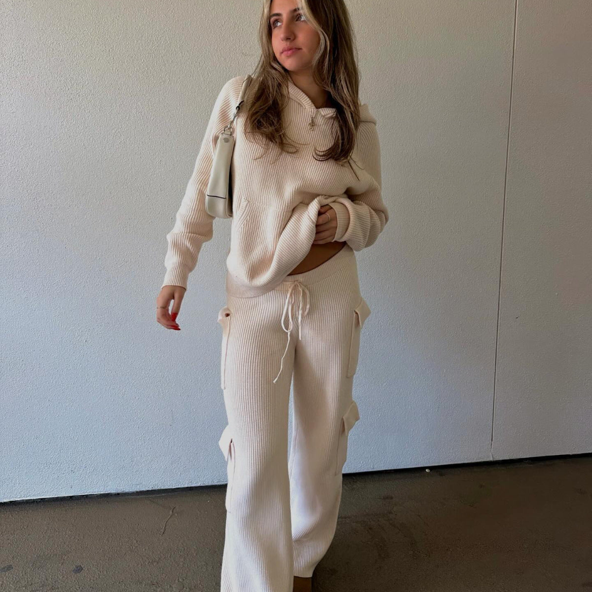 Combinaison de sport pour femme adaptée au printemps et à l'automne