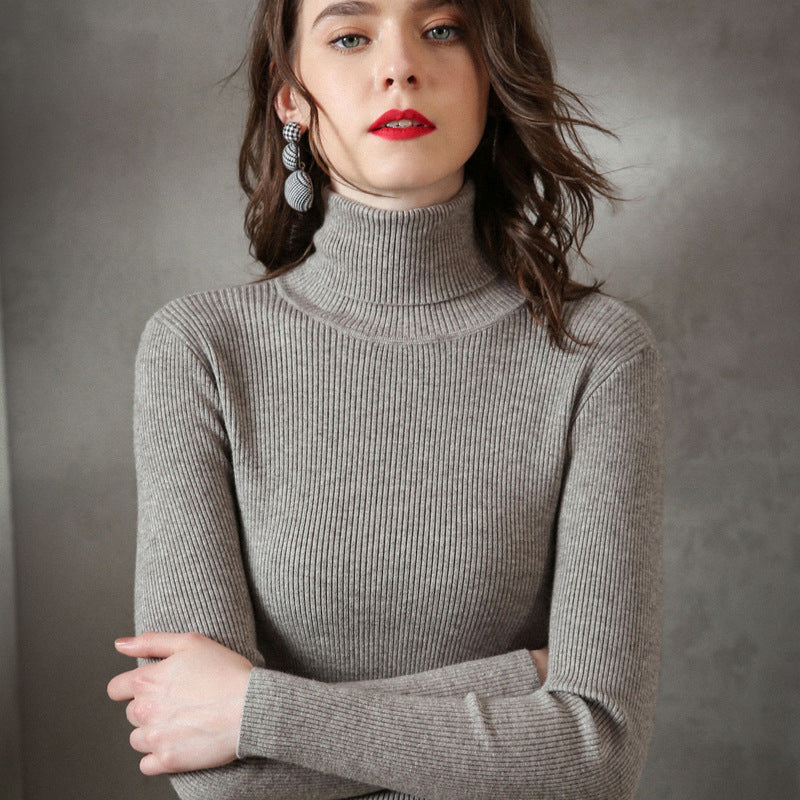 Pull à revers haut pour femme, chemise tendance
