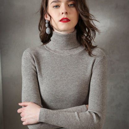 Pull à revers haut pour femme, chemise tendance