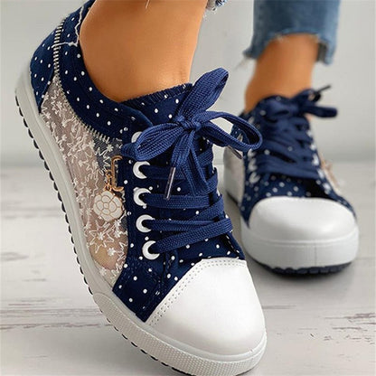 chaussures en toile à fond plat, confortables et légères