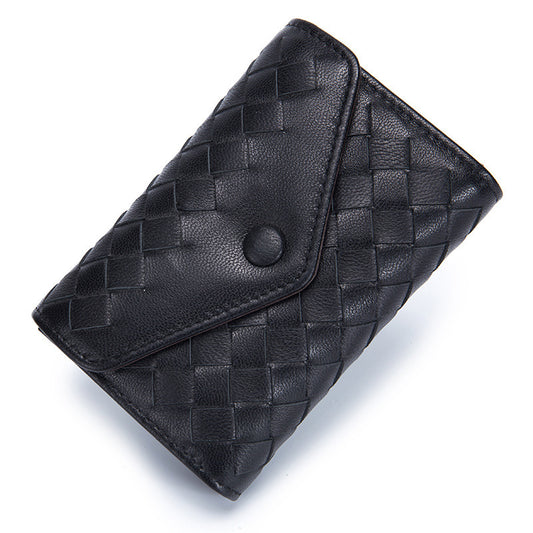 Porte-cartes En Cuir Véritable Mode