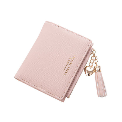Porte-monnaie à fermeture éclair pour femmes, portefeuille, pochette