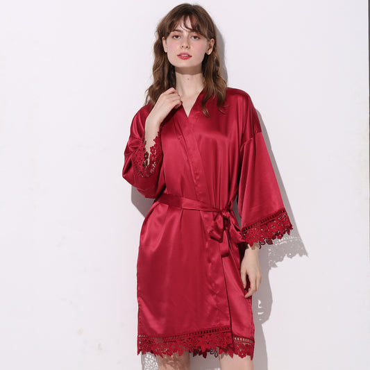 Robe en dentelle pour femme