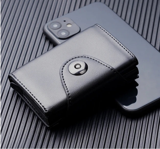 Boîte à cartes RFID avec coque en aluminium métallique