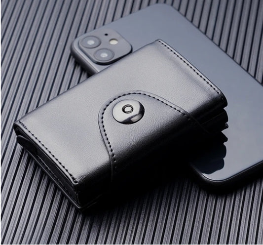 Boîte à cartes RFID avec coque en aluminium métallique