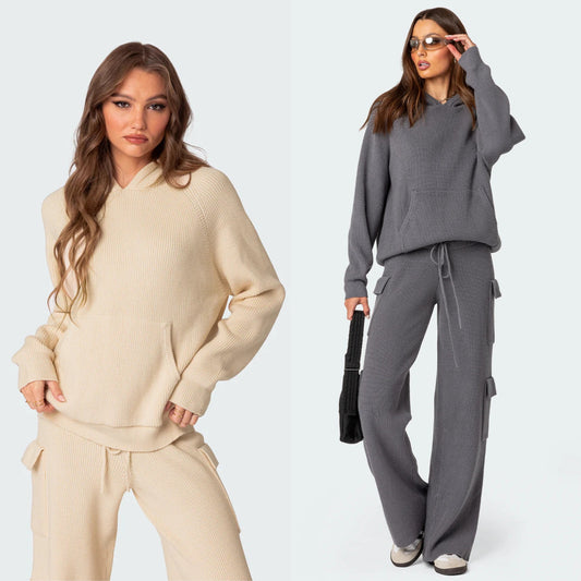 Combinaison de sport pour femme adaptée au printemps et à l'automne