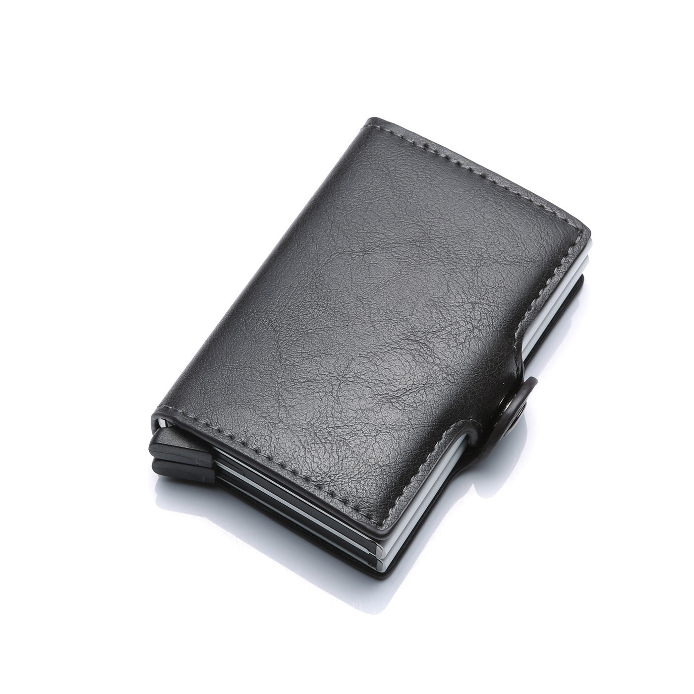 Boîte à cartes de crédit en alliage d'aluminium RFID