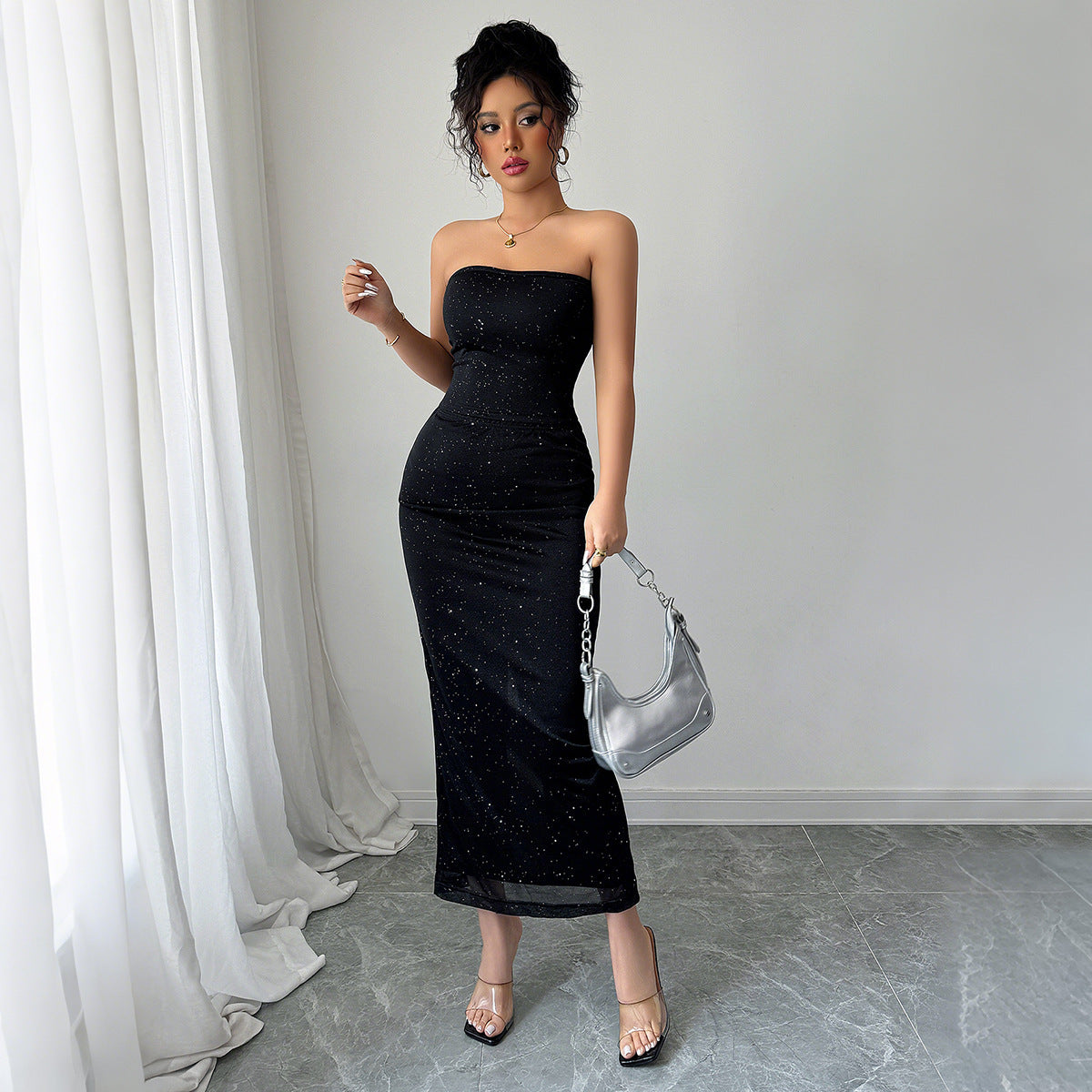 Ensemble jupe tube style élégant
