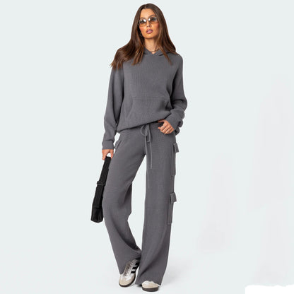 Combinaison de sport pour femme adaptée au printemps et à l'automne