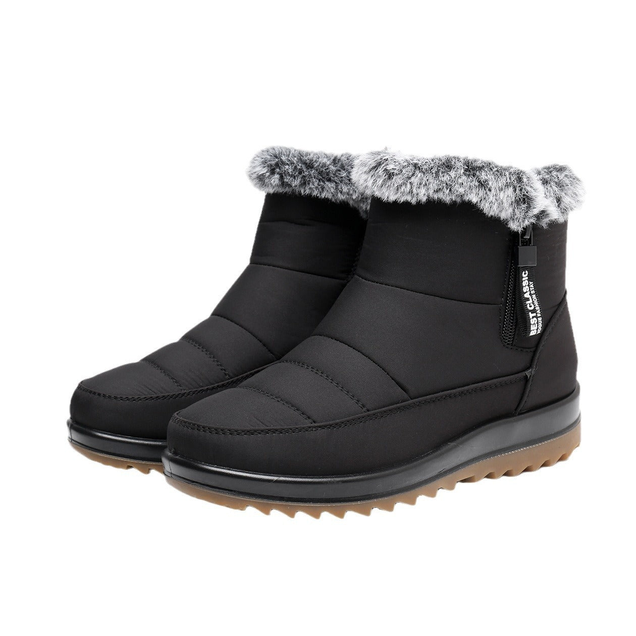 Bottines Courtes Hiver Femme