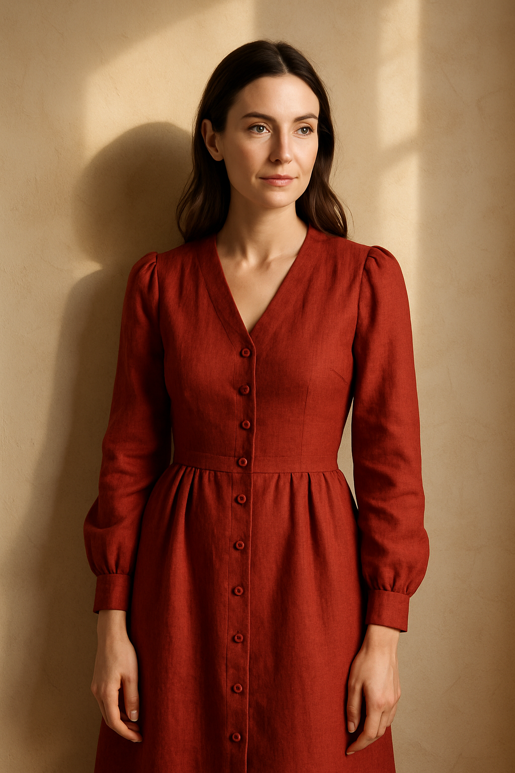 Robe Boyka en bleu élégant - Numoco — red (vue 3)