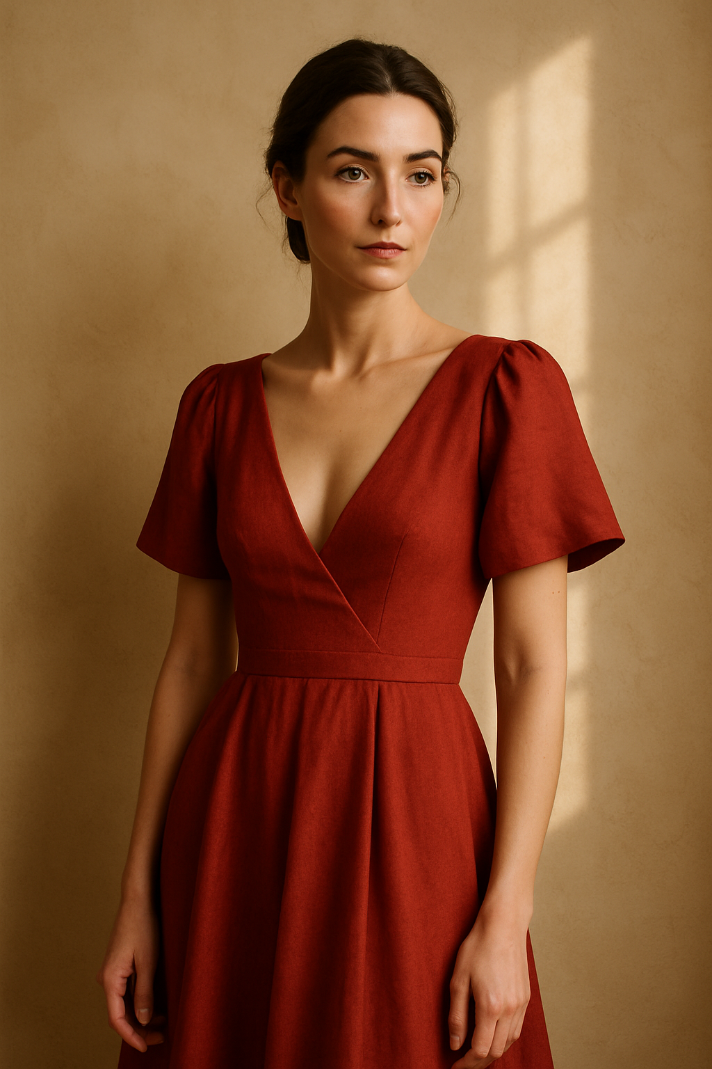 Robe Boyka en bleu élégant - Numoco — red (vue 3)