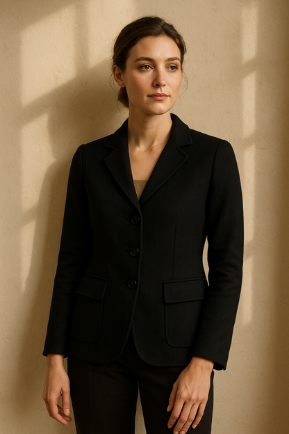 Gilet Fliss beige en coton - Mirale — black (vue 3)