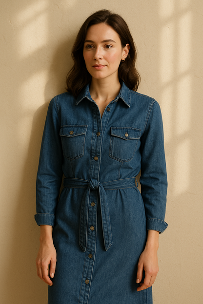 Jeans Balloon Fit Bleu - Factory Price — blue (vue 3)