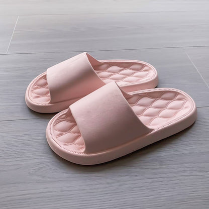 Pantoufles antidérapantes pour la maison, la salle de bain, le bain, grandes pantoufles pour femmes