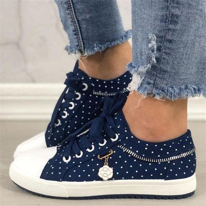chaussures en toile à fond plat, confortables et légères
